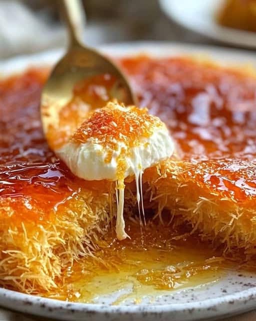Palestinian Knafeh Recipe