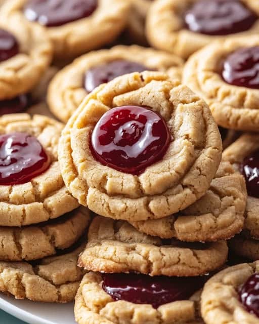 Peanut Butter and Jelly Stuffed Cookies Recipe