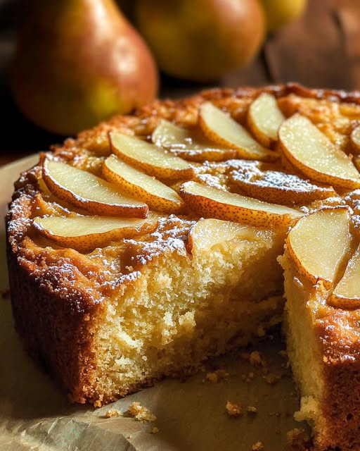 Pear Cake Recipe