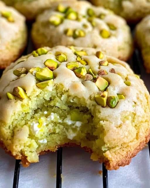 Pistachio Ricotta Cookies Recipe