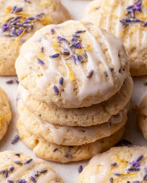 Lemon Lavender Sugar Cookies Recipe - Recipe Image