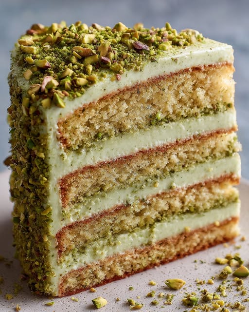 Pistachio Cake Recipe - Recipe Image