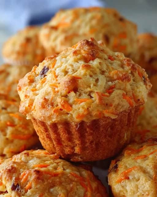 Carrot Cottage Cheese Muffins Recipe - Recipe Image
