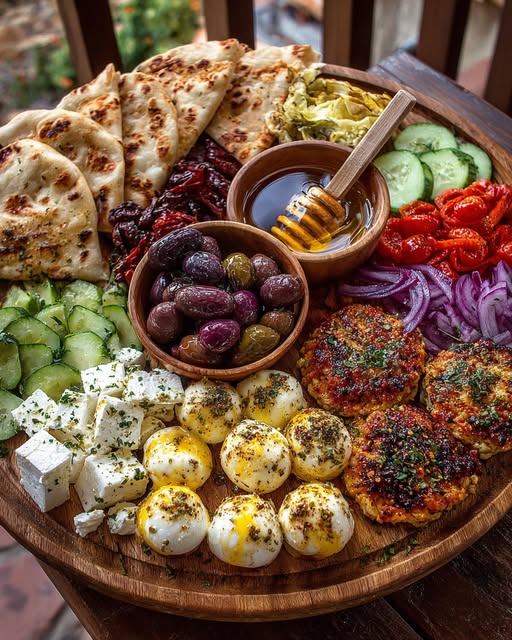 Mediterranean Cheese Board – Easy Appetizer Recipe